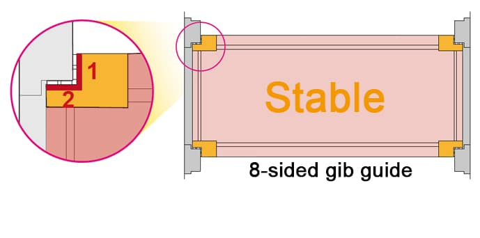 Optimum frame structures meet the required accuracy